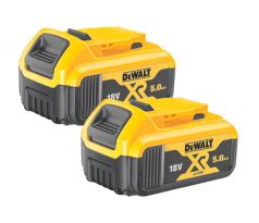 DEWALT XR Akumulátor 18 V / 2 x 5 Ah DCB184P2