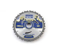 IRWIN Pílový kotúč na drevo 190 x 30 mm / 18T