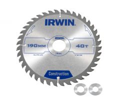 IRWIN Pílový kotúč na drevo 190 x 30 mm / 40T