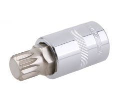 Nástrčkový kľúč s bitmi Spline 1/2" M16 CrV Festa