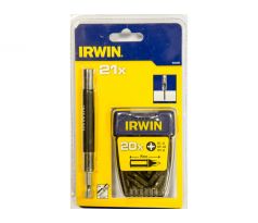 IRWIN Sada hrotov bitov 21 kusov magnetických