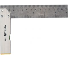 VOREL Niveleta pravouhlá 150 mm inox