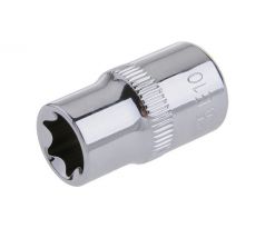 Hlavica 1/4" E10 Torx nástrčná