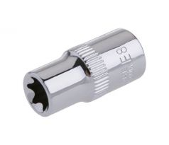 Hlavica 1/4" E8 Torx nástrčná