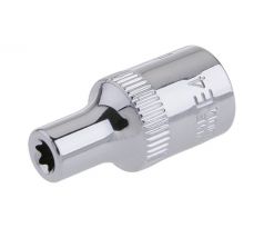 Hlavica 1/4" E4 Torx nástrčná