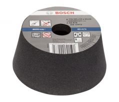 BOSCH Kužeľový kotúč pre veľkú uhlovú brúsku 110/90 x 55 x 22,2 mm / P54