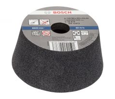 BOSCH Kužeľový kotúč pre veľkú uhlovú brúsku 110/90 x 55 x 22,2 mm / P30