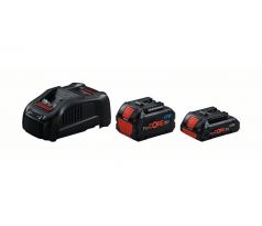 BOSCH Sada batérií ProCORE 18 V / 1 x 4,0 Ah + 1 x 5,5 Ah + GAL 1880 CV rýchlonabíjačka