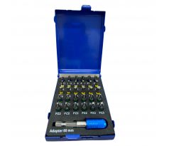 EXPO 6 SADA PH1-2-3 Tx10-15-20-25-30-40 PZ1-2-3- SKRUTKOVACI BIT DIN3126 STANDARD